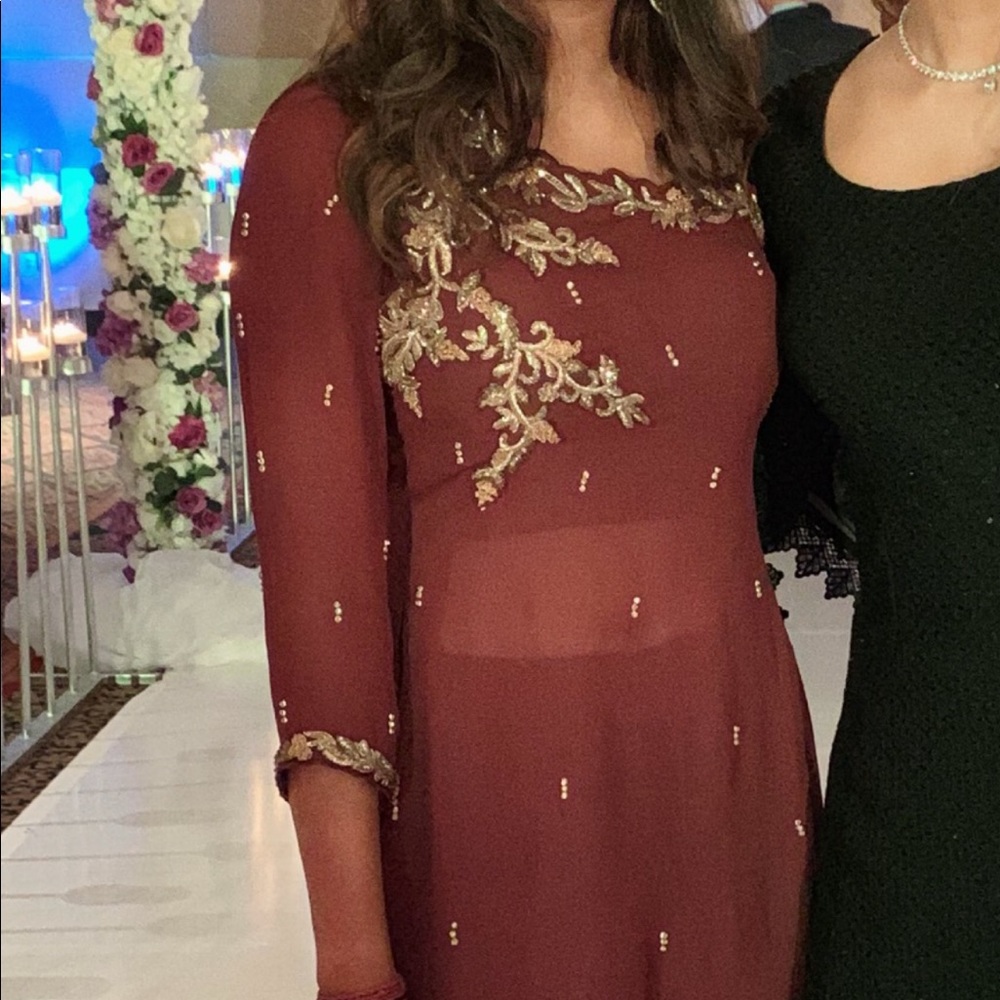 Palazzo pant suit